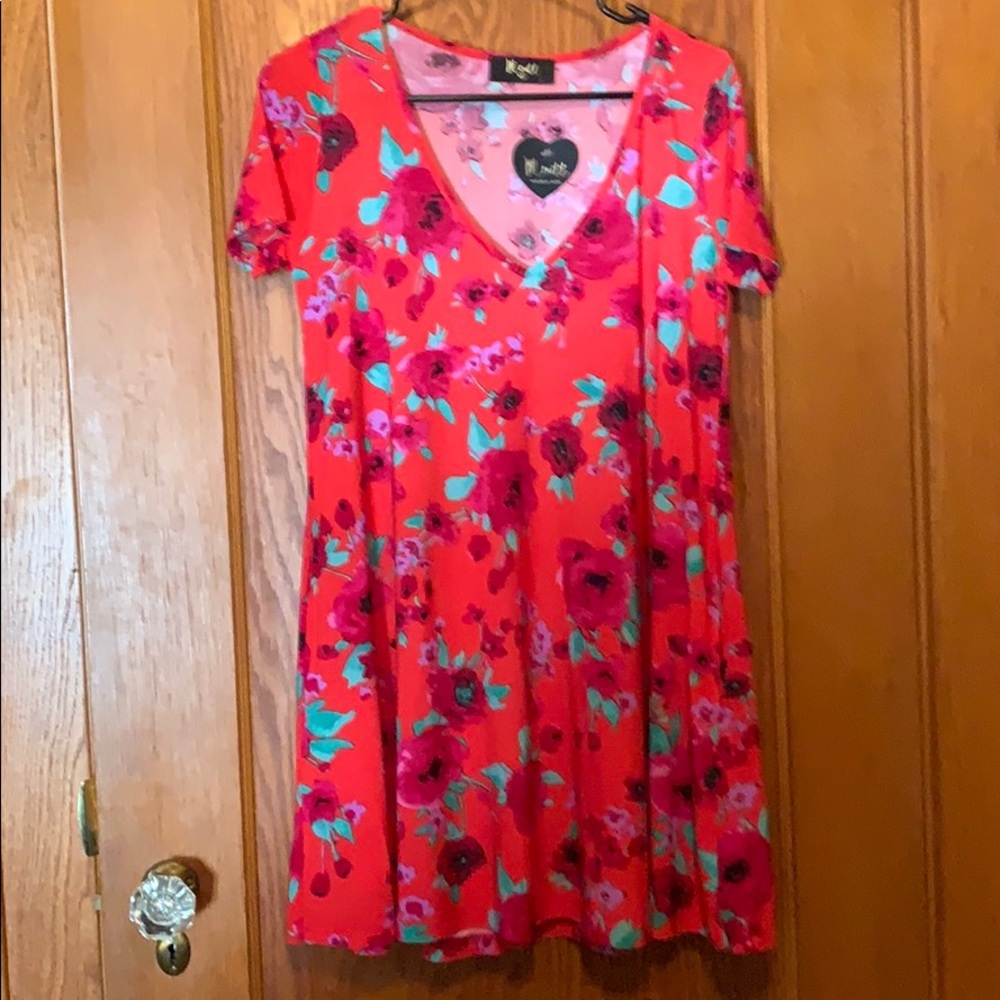Dress never been worn. Smoke free home.